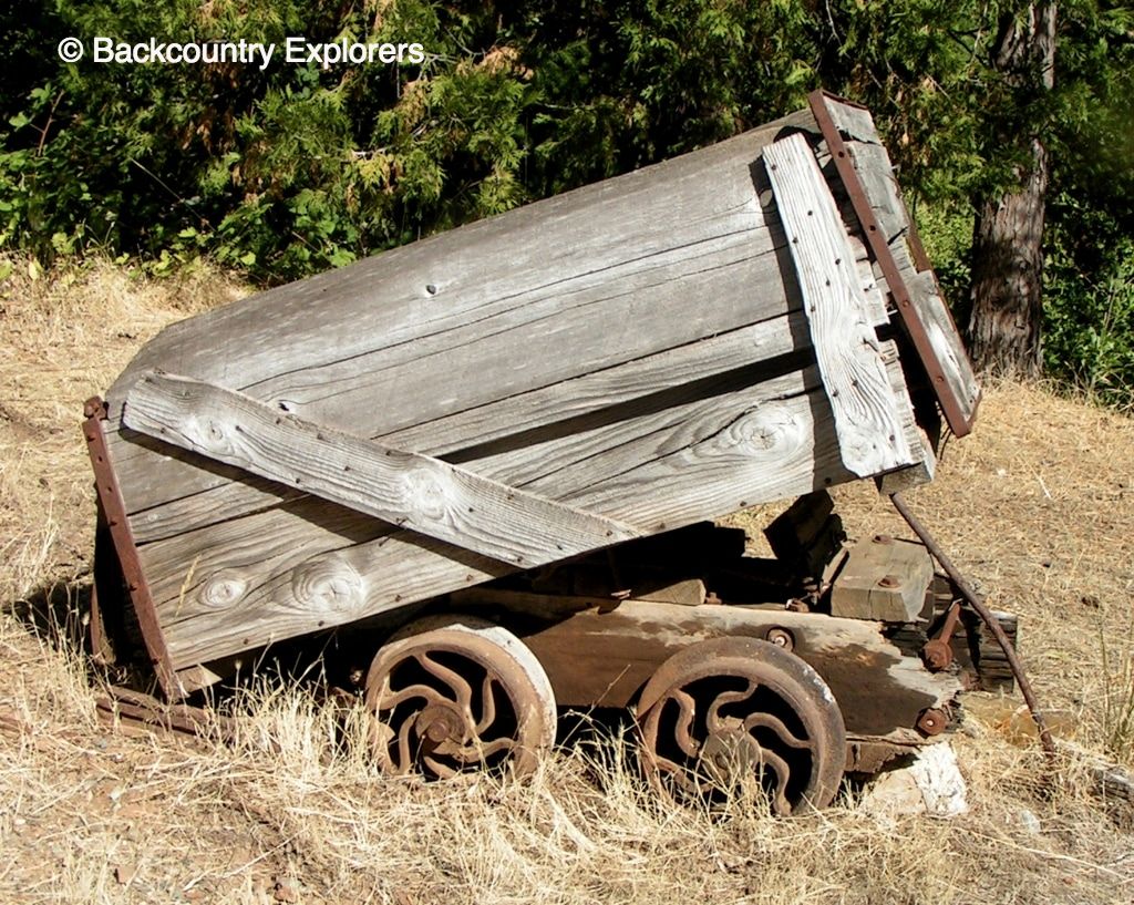 Old wooden sided oar car