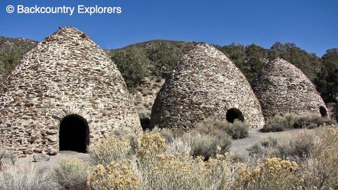 Wildrose Charcoal kilns in Death Valley