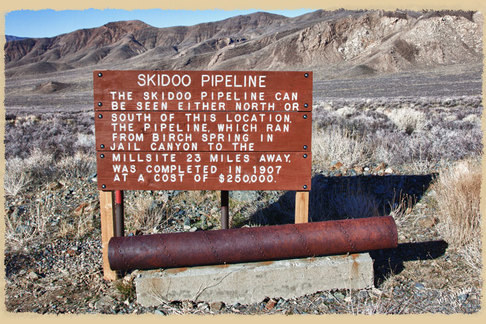 Skidoo pipeline sign