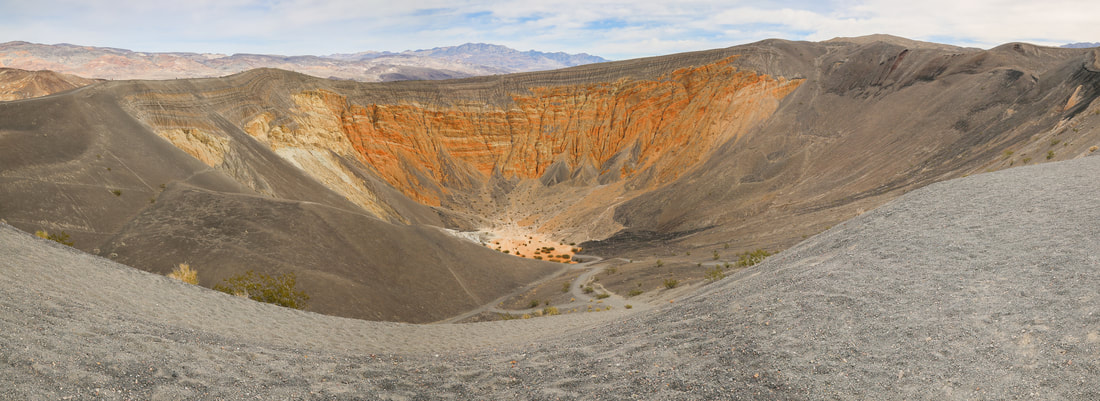 Panorama of Ubehebe Crater
