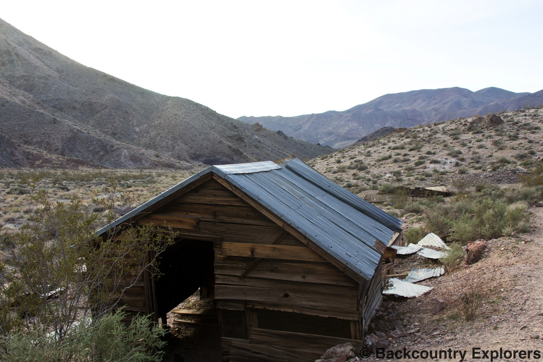 Miners cabin looking down Echo Canyon