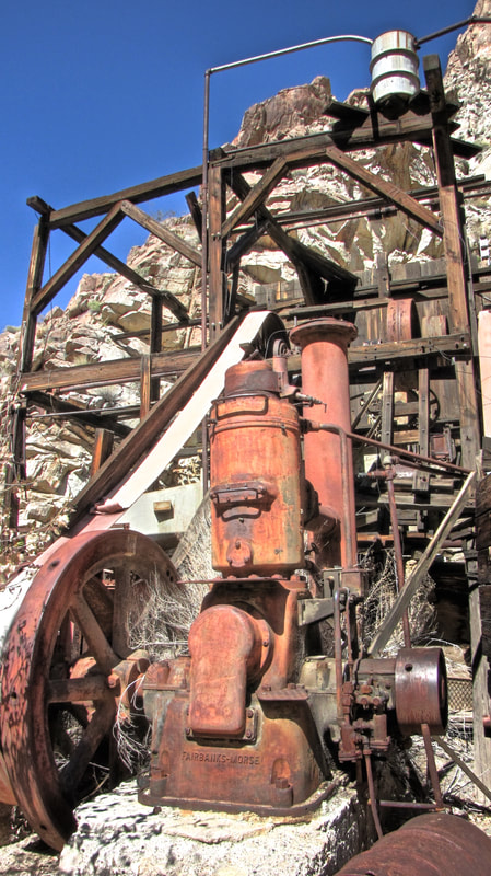 Mill pump at Corona Mine