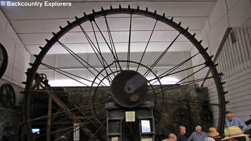 Picture of biggest Pelton wheel ever built.